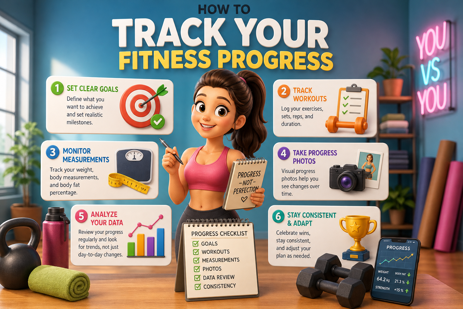 fitness progress