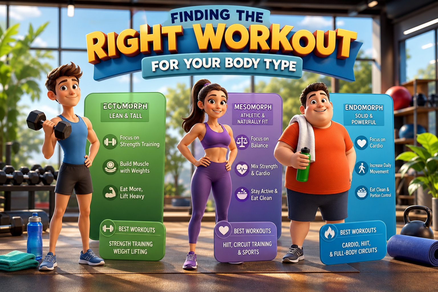 workout for body type